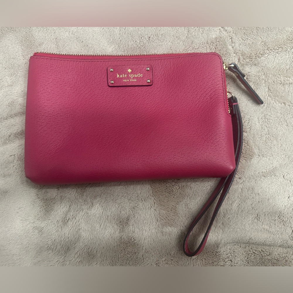 Kate Spade Fuchsia Wristlet Clutch